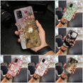 thumbnail image 5 of LYM-Phone Case For Samsung Galaxy A71 5G/A Quantum, Cartoon TPU Soft case Dirt-resistant Shockproof Oil Painting Graffiti Phone Pouch Durable flower Back Cover Fashion Design Silicone, 5 of 9