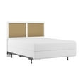 thumbnail image 5 of Hillsdale Furniture Serena Wood and Cane Panel Full/Queen Headboard with Bed Frame, White, 5 of 10