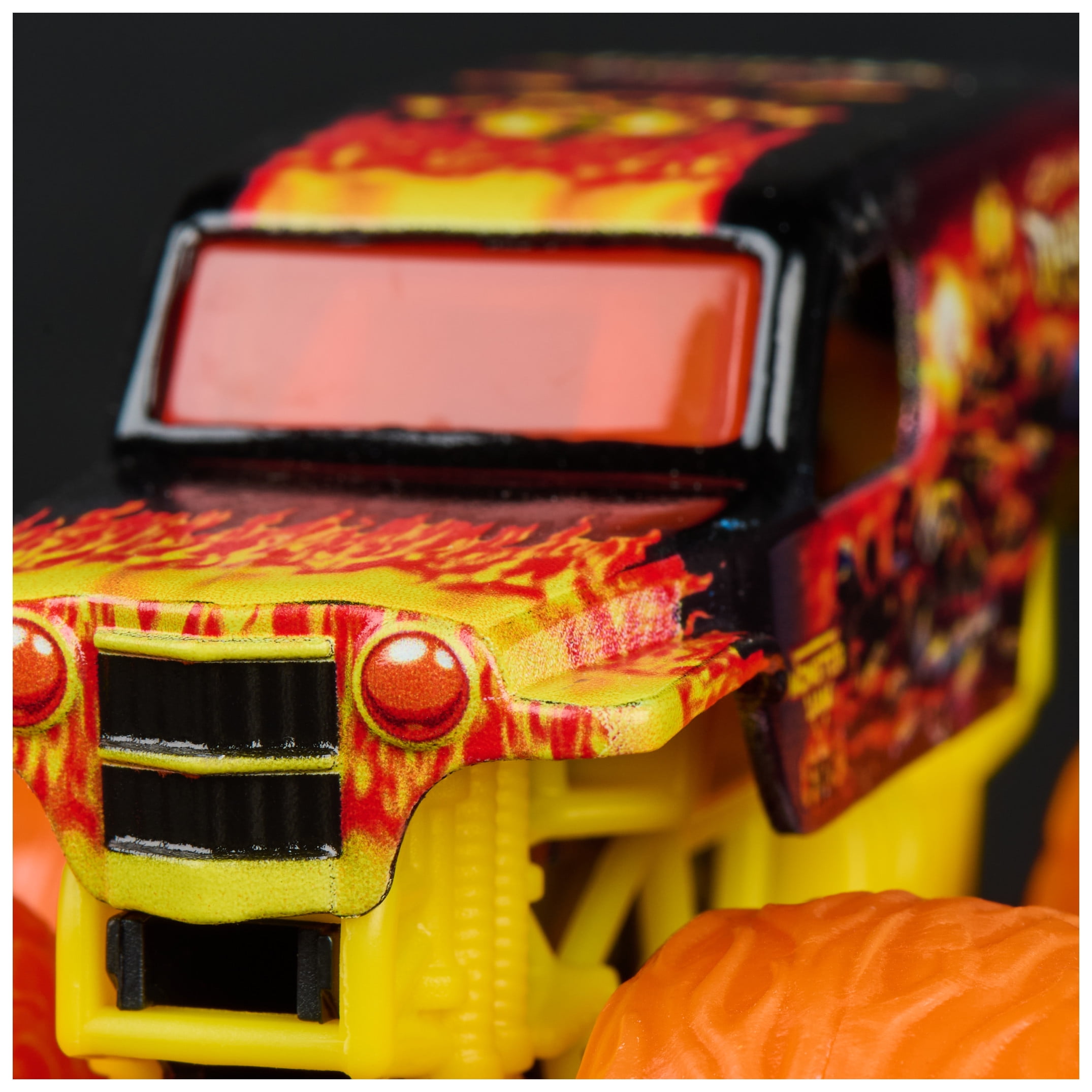 Monster Jam, Official Fire & Ice, SonUva Digger and Earth Shaker DieCast Monster Trucks, 1:64 Scale,(图5)