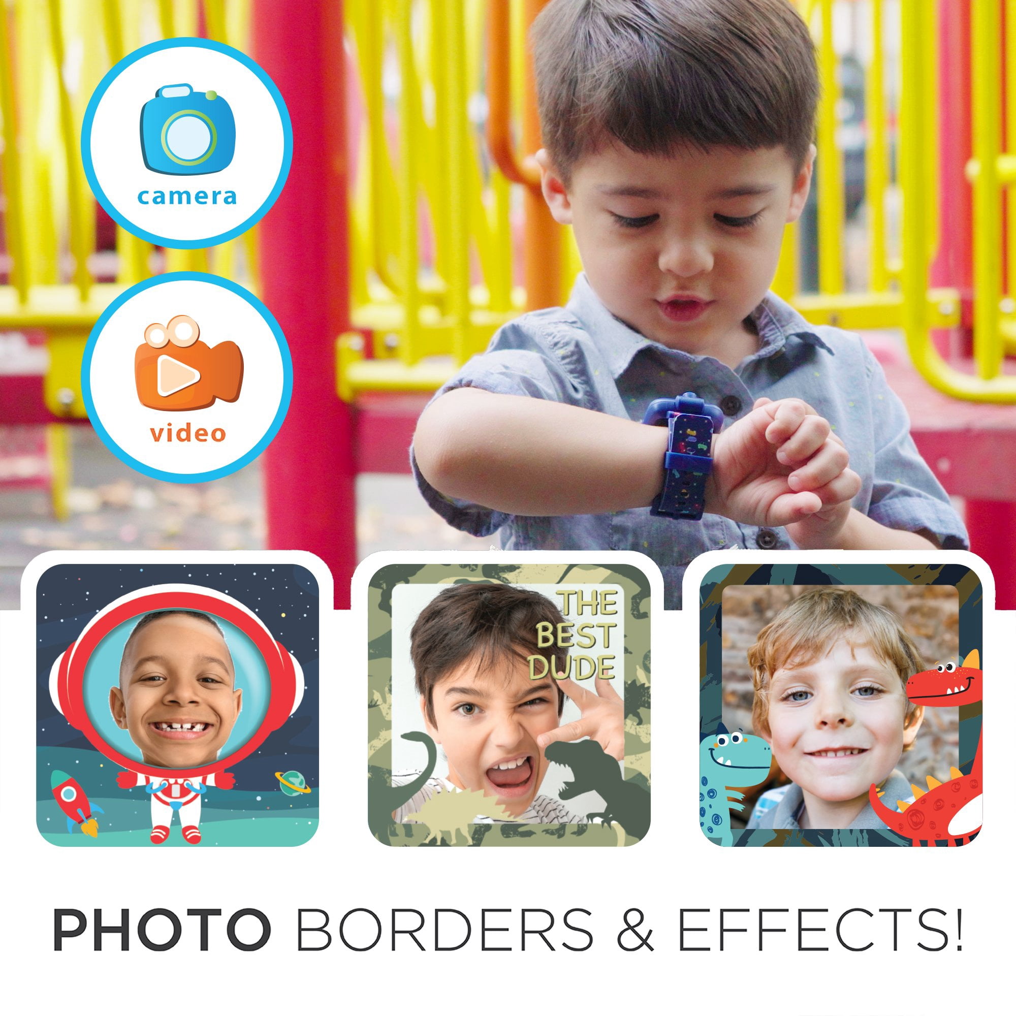 PlayZoom 2 Boys Smartwatch - Blue Camouflage