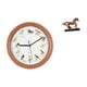 thumbnail image 1 of Reloj de pared con pájaro cantor, escultura, figurita, obra de arte coleccionable, adorno de arte, estatua de caballo, relojes de pared decorativos pa, 1 of 8