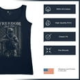 thumbnail image 6 of Freedom Isn't Free Women's Tank Top American Hero Patriotic Soldier DD 214 POW MIA Military Warrior Veterans Day, 6 of 7