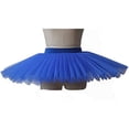 thumbnail image 4 of WENDYWU Women Professional Swan Ballet Tutu Skirt Hard Organdy Platter Performance Leotard Skirt, 4 of 4