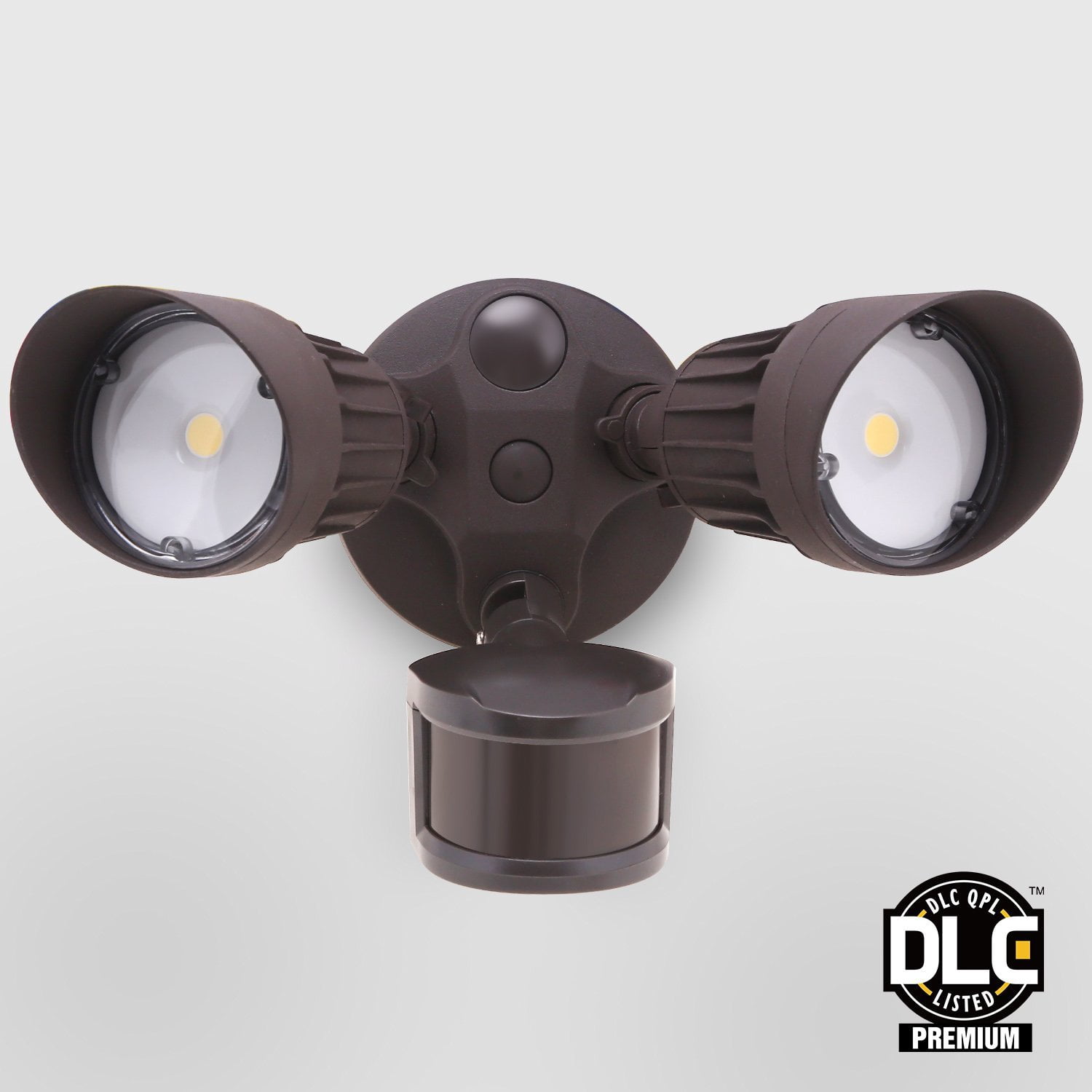 LEONLITE DualHead MotionActivated LED Outdoor Security Light