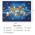 thumbnail image 2 of Sweet Happy lightning Birthday Backdrop Banner Poster lightning Birthday Party Decorations lightning Birthday Party Supplies lightning Photo Background, 2 of 7