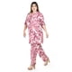 thumbnail image 2 of Set estampado de hojas Roman Fashion /Tallas Extras, 2526 (Vino) vino 40, 2 of 7