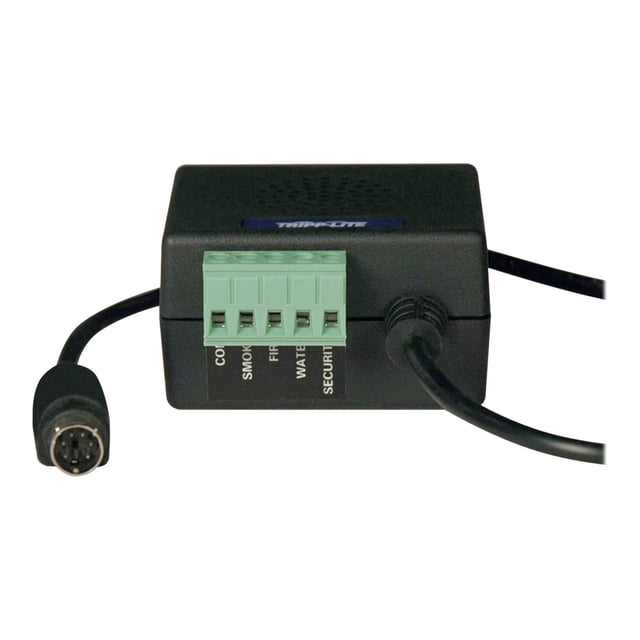 Tripp Lite SNMP / Web Card Rack Environment Sensor, Temp, Humidity, Contact-Closure Inputs - Environmental module