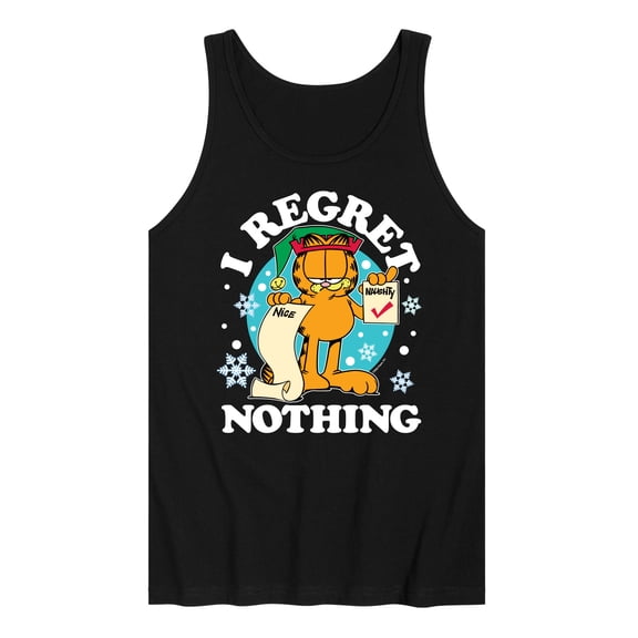 Garfield - I Regret Nothing - Mens Jersey Tank