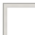 thumbnail image 3 of Amanti Art Beveled Bathroom Wall Mirror - Imperial Frame Imperial White Outer Size: 41 x 29 in White, 3 of 5