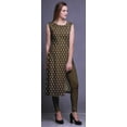 thumbnail image 2 of Bimba Printed Side Slit Straight KurtisÂ&nbsp;ForÂ&nbsp;Women Sleeveless Summer Kurta, 2 of 6