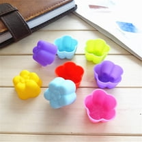 Huayishang Silicone Molds 3Cm Plumeria Silicone Mold, Jelly Pudding, Random Color Mold, Kitchen Essentials Clearance Sale