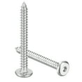 thumbnail image 1 of Tornillos de cabeza redonda plana para madera de acero inoxidable 304 M3 x 30mm (paquete de 50), 1 of 7