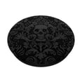 thumbnail image 2 of PopSockets adhesivo PopGrip, patrón de cabeza con huesos de calavera negra, 2 of 6