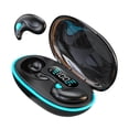 thumbnail image 3 of Auriculares Inalámbricos Perfke Intrauditivos Control por Botón Portátil con Estuche de Carga Negro, 3 of 9