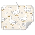 thumbnail image 3 of Cute Duck and Flowers Drying Dish Mat Quick Drying Absorbent Soft Durable for Kitchen 16" x 18", 3 of 10