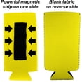 thumbnail image 5 of Blank Magnetic Neoprene Slim Can Coolie (Orange, 2 Pack), 5 of 8
