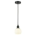 thumbnail image 6 of Innovations Lighting - White Venetian - 1 Light Cord Hung Mini Pendant In Modern, 6 of 7