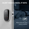 thumbnail image 2 of Hugolog Touchscreen Deadbolt, Electronic Keypad Deadbolt, Keyless Entry Door Locks (2 Pack), Batteries and Micro USB Port, Easy to install, IP54 Waterproof, For Home & Office, 2 of 8