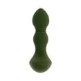 thumbnail image 4 of Evolved Lieutenant Vibrating Silicone Anal Plug, Green, 4 of 6