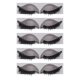thumbnail image 1 of GOOHOCHY 5 pares de pegatinas para sombras de ojos y pestañas postizas - Calcomanías de maquillaje precortadas - Sombras de ojos fáciles de aplicar con pestañas postizas 3D - Herramienta de, 1 of 8