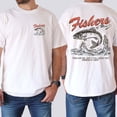 thumbnail image 3 of Fishers of Men Double-Sided T-Shirt – Vintage Christian Fishing Faith Graphic Tee, 3 of 6