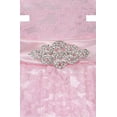 thumbnail image 5 of Big Girls' Pleated Lace Illusion Top Sunburst Special Flowers Girls Dresses Royal Size 16, 5 of 7