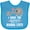Turquoise, variant on Inktastic Best Nanny Ever Grandchild Boys or Girls Baby Bib