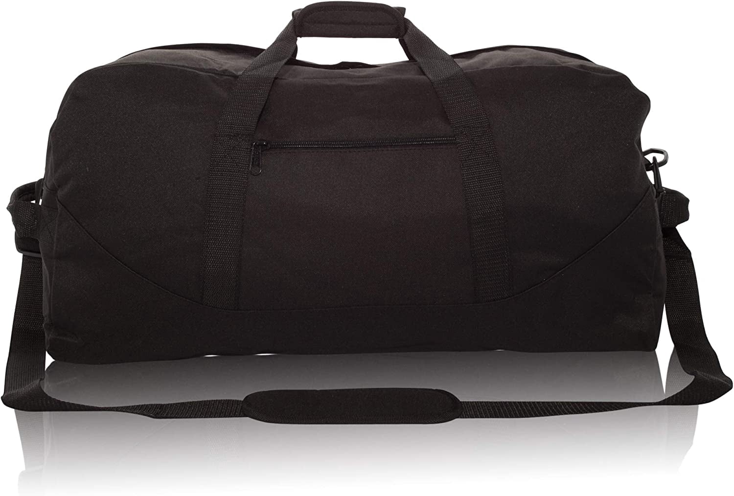 DALIX 25" Big Adventure Large Gym Sports Duffle Bag in Black