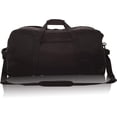 DALIX 25" Big Adventure Large Gym Sports Duffle Bag in Black