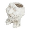 thumbnail image 2 of Macetero con estatua facial, imagen única, forma bonita y divertida, maceta con cabeza impermeable personalizada para decoración de jardín tipo 1, 2 of 5