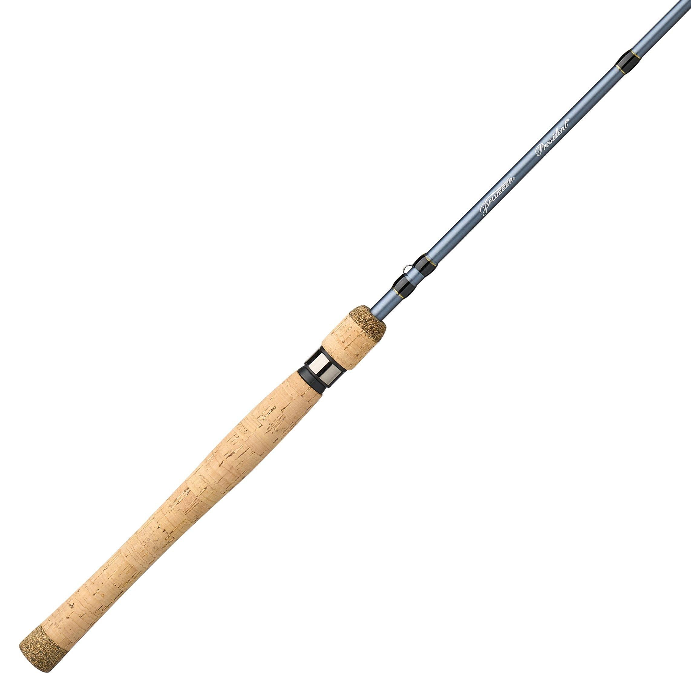 Pflueger President Spin Fishing Rod, 6'6" Light