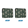 thumbnail image 7 of FORMRS 15-15.6 inch Laptop Sleeve Case Soft Carrying Quilted Computer Bag Cover, Beige Plants, 7 of 7