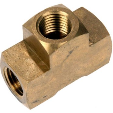 Scepter 04075 Yamaha Fuel Tank Fitting - 1/4" NPT Brass Male Connector For Outboards
