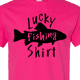 thumbnail image 4 of Inktastic Lucky Fishing Shirt Fish T-Shirt, 4 of 5