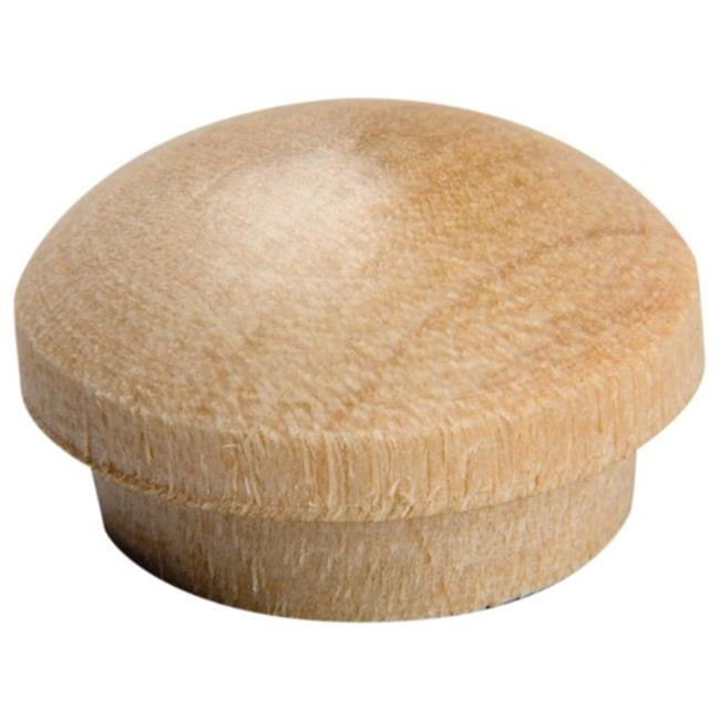 Waddell Mfg. 1in. Oak Screw Hole Button Plug 8401.00DP OAK Walmart Canada