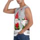 thumbnail image 3 of Fotbe Merry Christmas Gnome1 Men's Camiseta sin Mangas Estampada para Hombres, Playera Casual para Gimnasio, Entrenamiento, Playa-XX-Large, 3 of 7