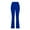 Blue, variant on Yoga Pants Yoga Leggings Stretchy Waist Belly Control Workout Trousers Solid Color Comfortable Tights Slim Fit Outdoor Athletic Jogger Blue
