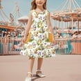 thumbnail image 1 of LOVZFMLL Jupe Débardeur Unie d'Été pour Filles Jupe Princesse à Bretelles Colorée avec Pompon, 1 of 7