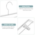 thumbnail image 3 of unbranded Organizador De Ropa Para Y Faldas Con Clips De Aluminio Y Acabado En Plata, 3 of 8