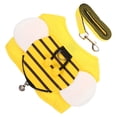 thumbnail image 4 of 1 conjunto de adorables correa para perros con correa resistente al desgaste Arnés decorativo del arnés del perro accesorio del gato, 4 of 5