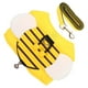thumbnail image 4 of 1 conjunto de adorables correa para perros con correa resistente al desgaste Arnés decorativo del arnés del perro accesorio del gato, 4 of 5