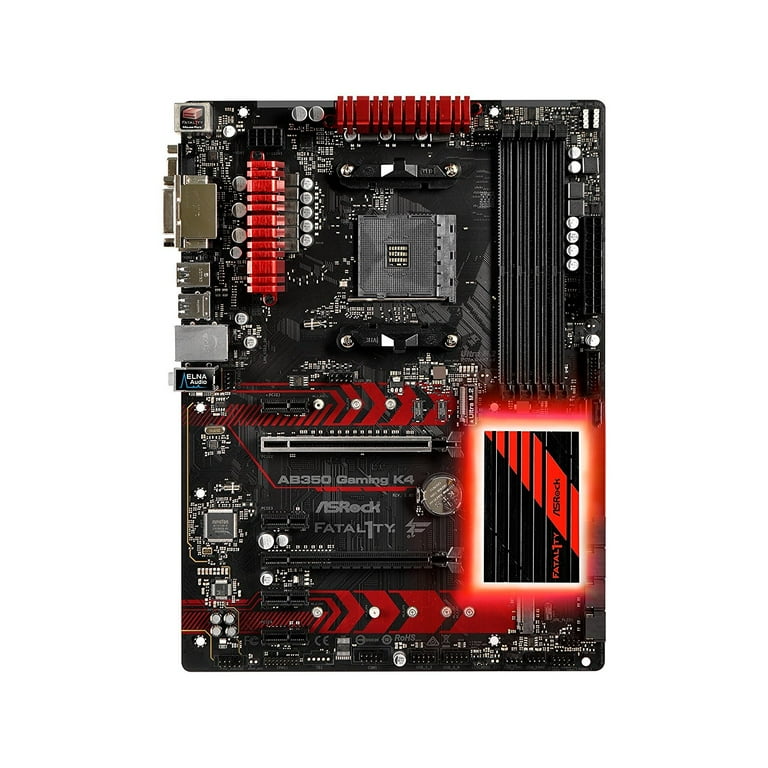 ASRock FATAL1TY AB350 GAMING K4 Socket AM4/ AMD B350/ DDR4
