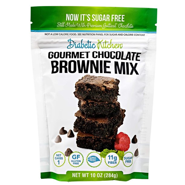 Diabetic Kitchen Sugar Free Brownie Mix Low Carb