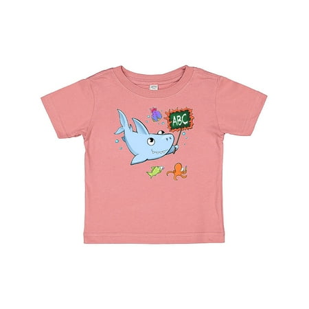 

Inktastic Teacher Shark with School of Fish Gift Baby Boy or Baby Girl T-Shirt