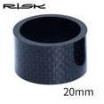 thumbnail image 2 of Espaciador de dirección de bicicleta Arandela de horquilla delantera de vástago de bicicleta de fibra de carbono 1-1/8 pulgadas 28 6mm arandela de horquilla de bicicleta FLhrweasw Nuevo, 2 of 6