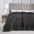 thumbnail image 4 of Benedictine College Logo Fleece Blanket, Very Soft Microfiber Flannel Blanket for Couch Warm and Cozy for All Seasons, 4 of 6