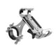 thumbnail image 2 of Inteprter Soporte giratorio de 360 ​​grados para teléfono móvil de bicicleta, soporte de Metal para teléfono de motocicleta, soporte de teléfono Teléfono y Comunicación plata, 2 of 8