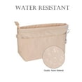 thumbnail image 3 of LAVA Purse Organizer Insert for Handbags Nylon Bag Organizer for Tote with Inner Pocket Fits Neverfull Speedy (Beige, L), 3 of 8