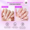 thumbnail image 6 of Saviland 3 Mins Instant Nail Repair Kit - Pink & White Dip Powder and Gel Glue Resin Quick Nail Repair for Damaged Nails Broken Nails Easy to Use, 6 of 7