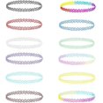thumbnail image 1 of 12 Piece Tattoo Choker Necklace Set Fashion Stretch Gothic Elastic Collar Jewellery Sets Women'S Necklace Jewellery for Women Girls, 1 of 5